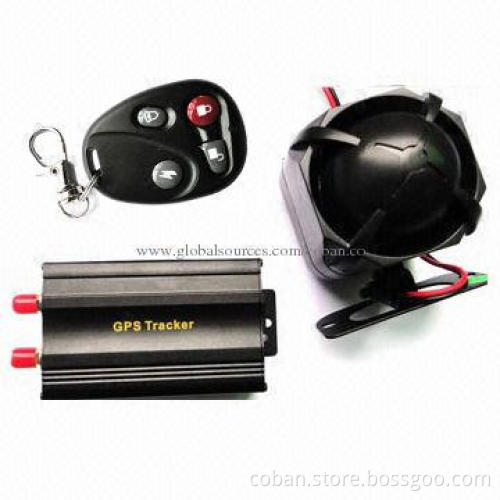 TK103B+ GPS Tracker with Door Lock and Unlock, Works with Dual-SIM/GSM Card